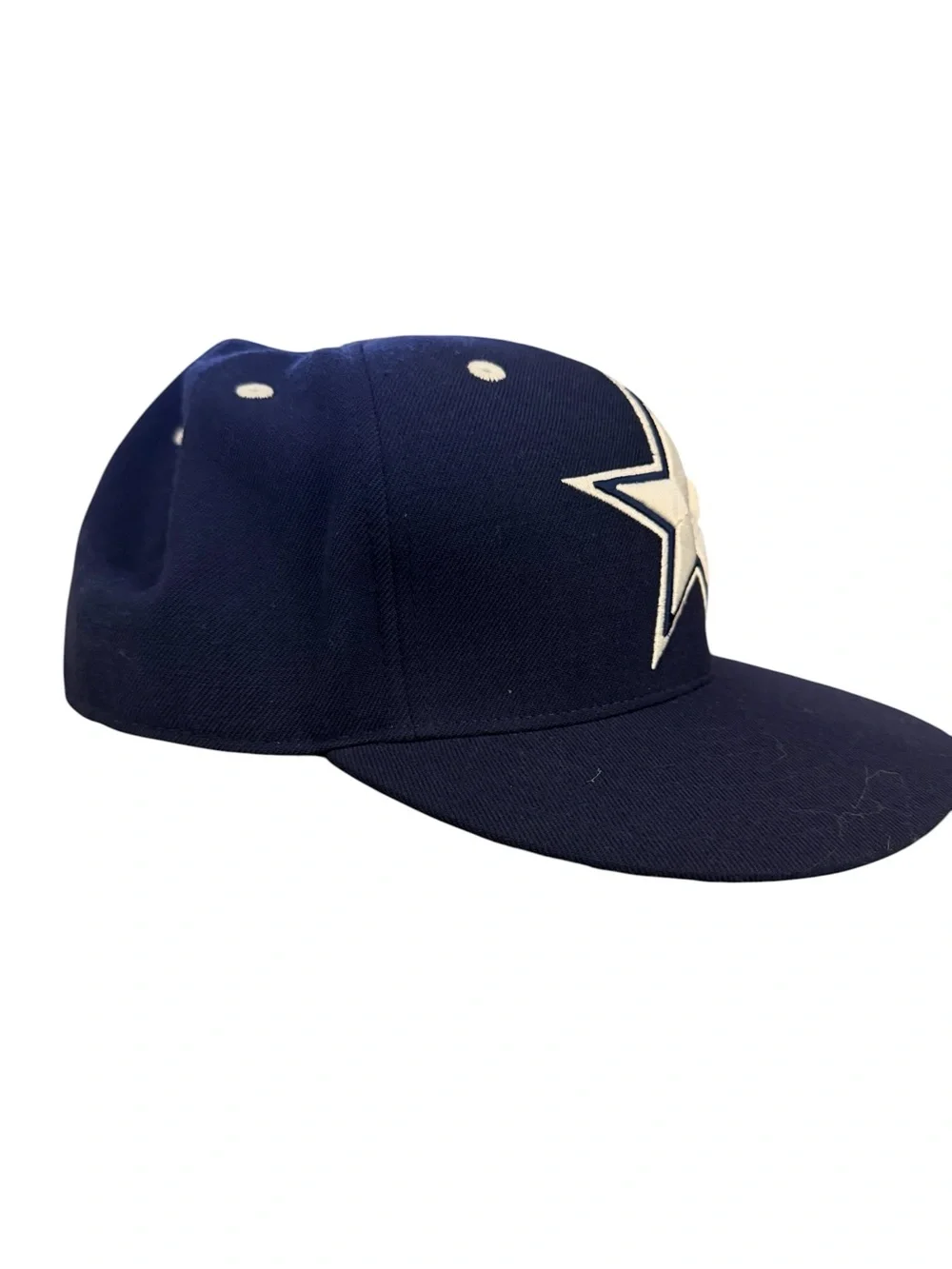Mitchell & Ness Dallas Cowboy Hat Navy with White Star Sz 8